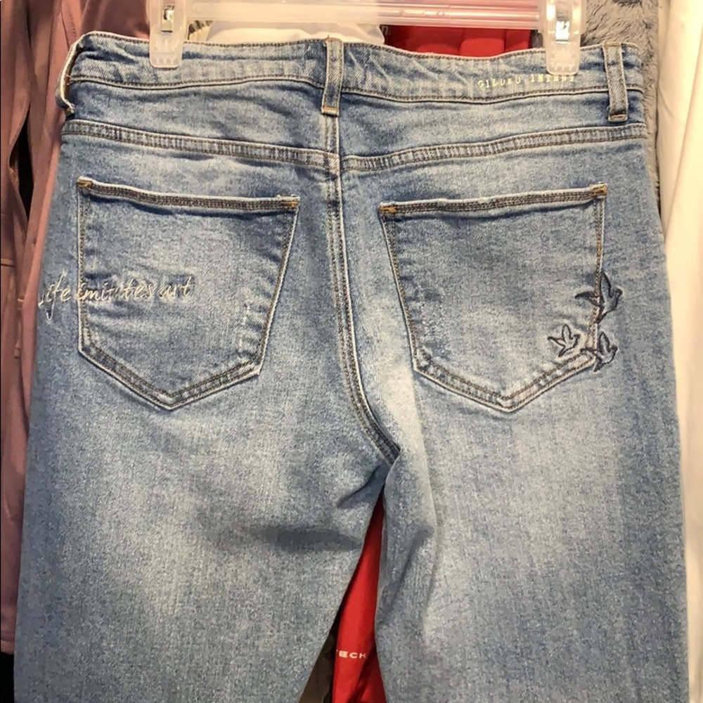 Gilded Intent Art Jeans